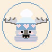 Winter Animal Ornament (Former Mystery SAL 2024)