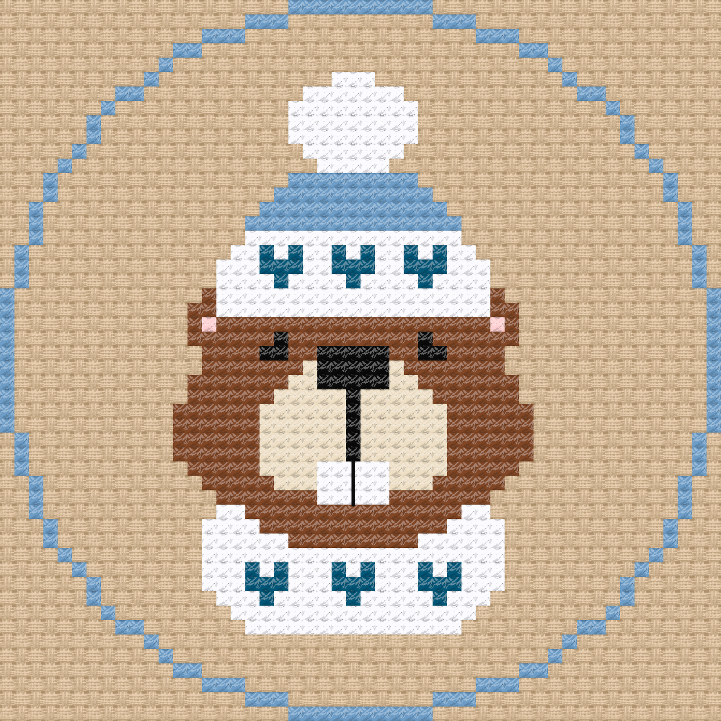 Winter Animal Ornament (Former Mystery SAL 2024)