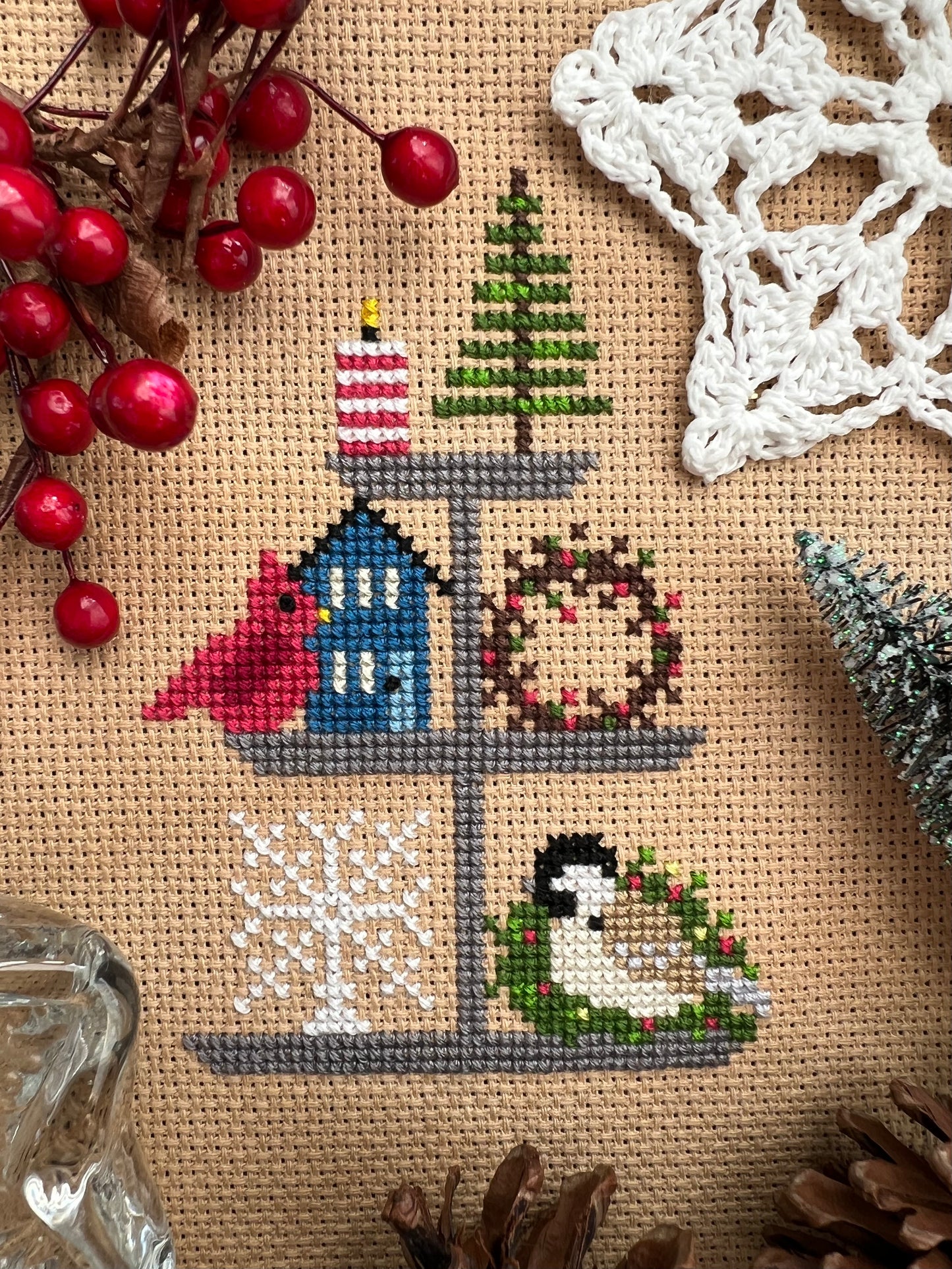 My Favourite Things - Winter Cross Stitch Pattern