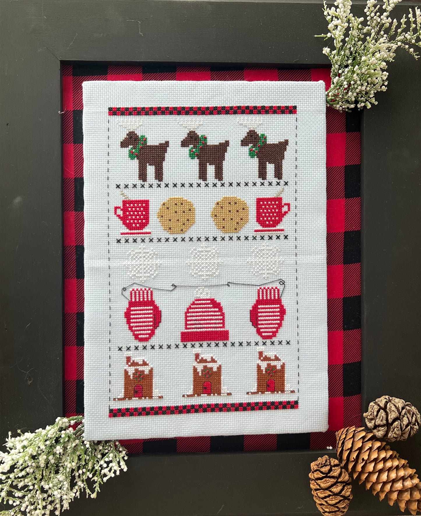 Christmas Joy Band Sampler Cross Stitch Pattern