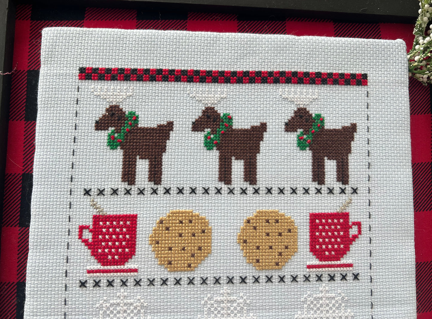 Christmas Joy Band Sampler Cross Stitch Pattern
