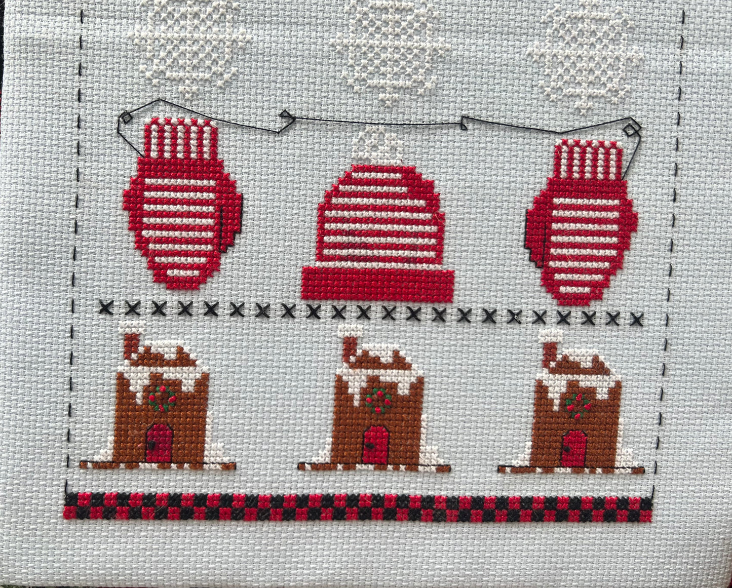 Christmas Joy Band Sampler Cross Stitch Pattern