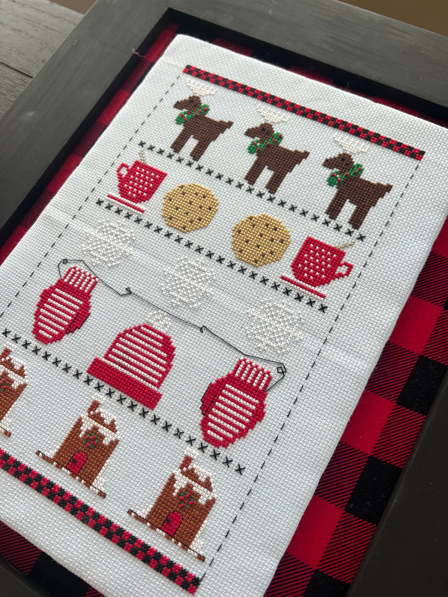 Christmas Joy Band Sampler Cross Stitch Pattern