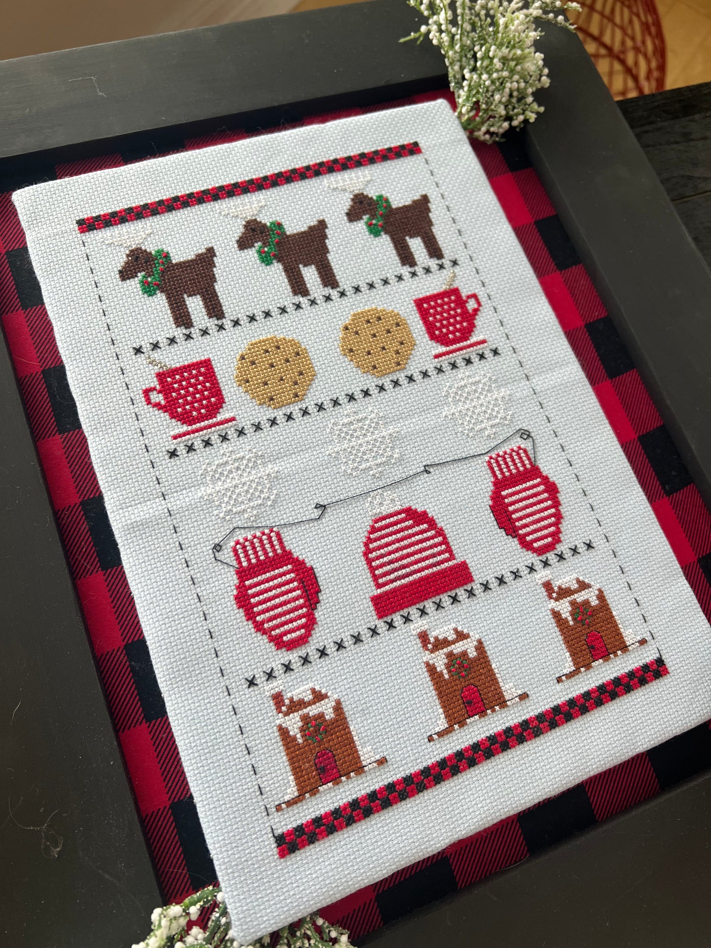 Christmas Joy Band Sampler Cross Stitch Pattern