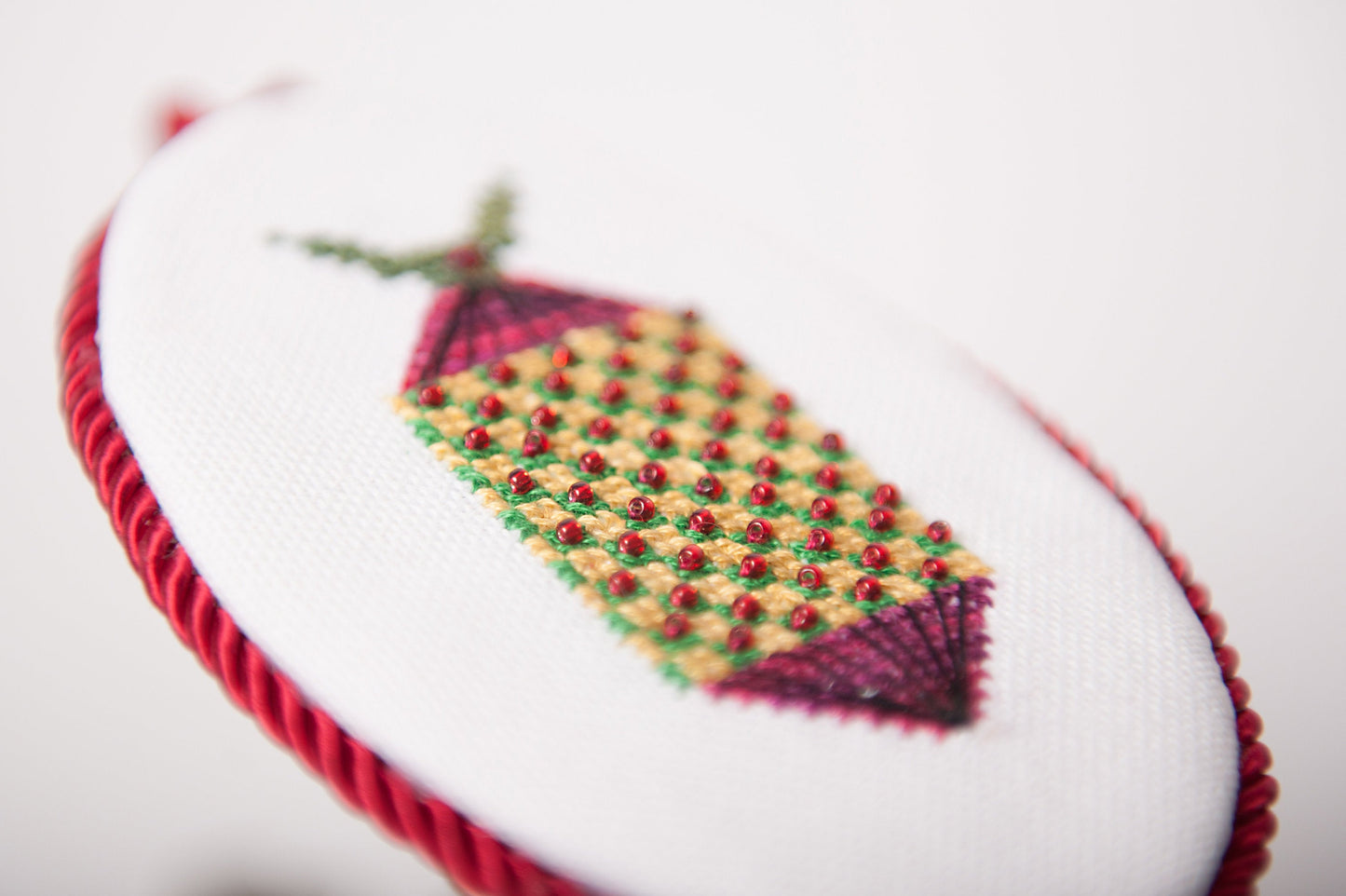 German Inspired Christmas Bauble Ornament - DIGITAL Pattern