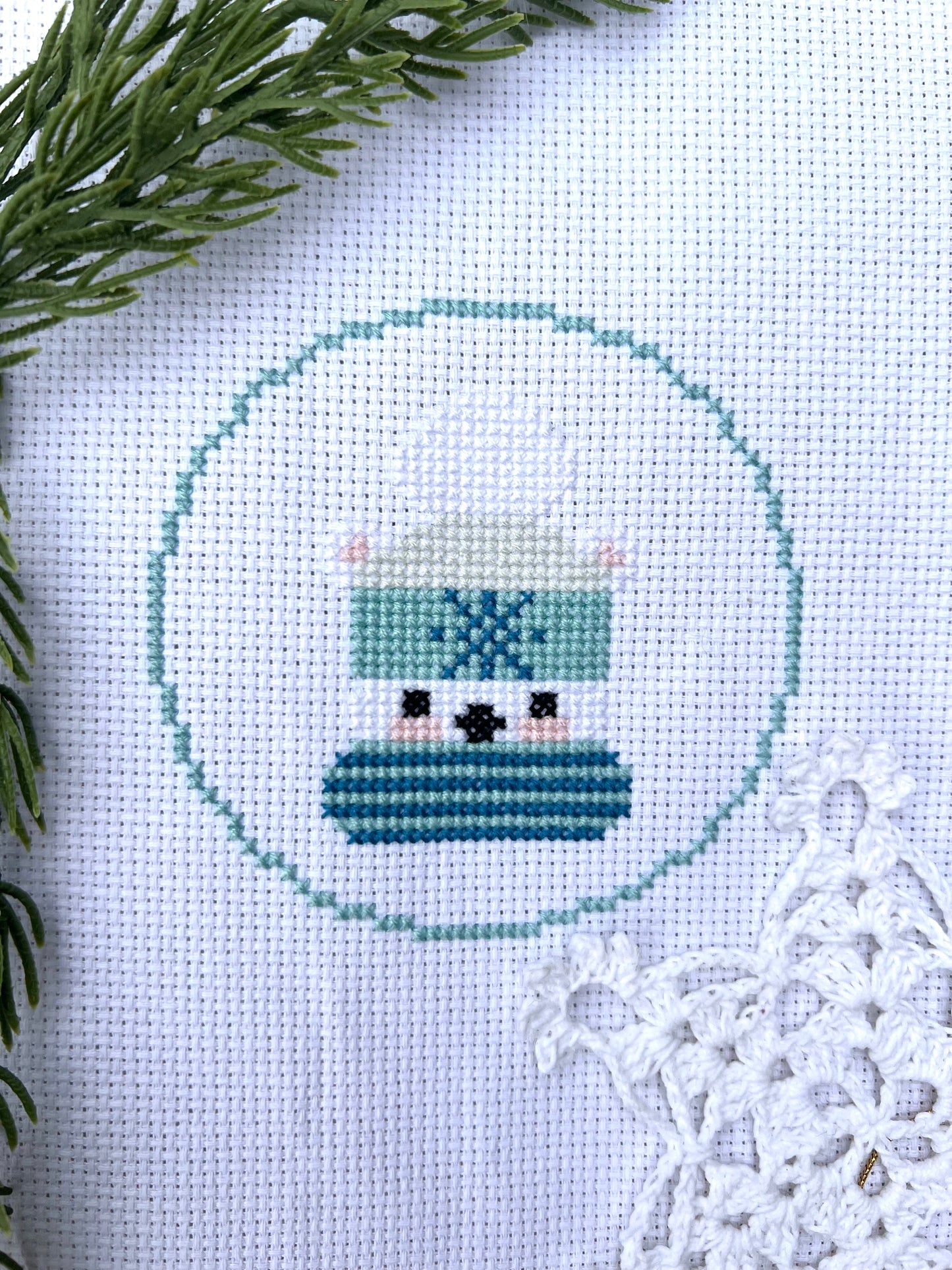 Winter Animal Ornament Mystery Stitch Along